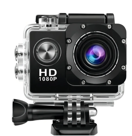Camara Deportiva De Video Resistente Al Agua Casco Moto Bici