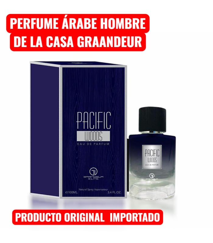 PERFUME ARABE PARA HOMBRE ORIGINAL PACIFIC WOODS