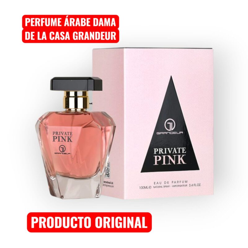 PERFUME ARABE ORIGINAL PARA DAMA PRIVATE PINK